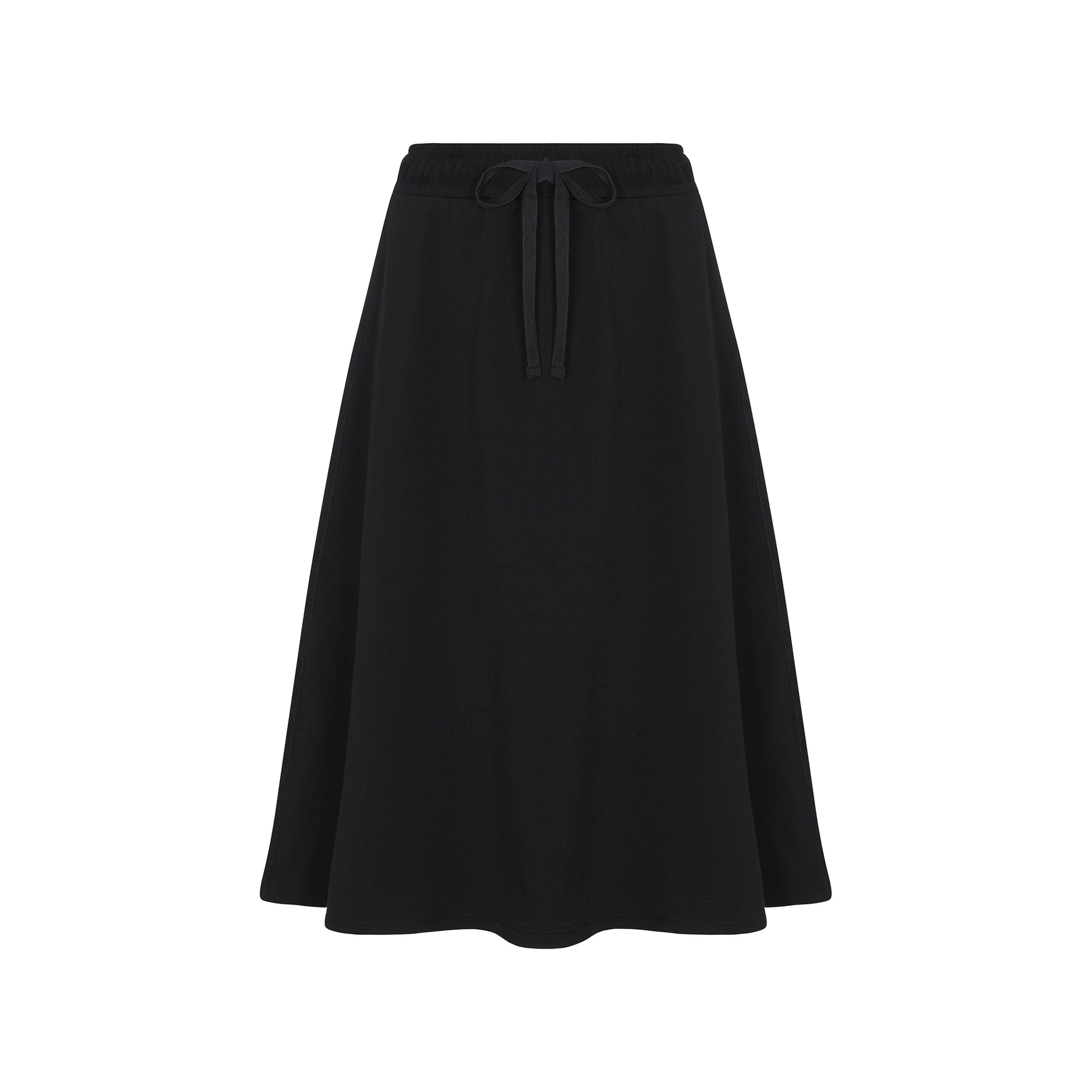 French Terry Drawstring Short Skirt