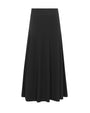 Black skirt on a white background