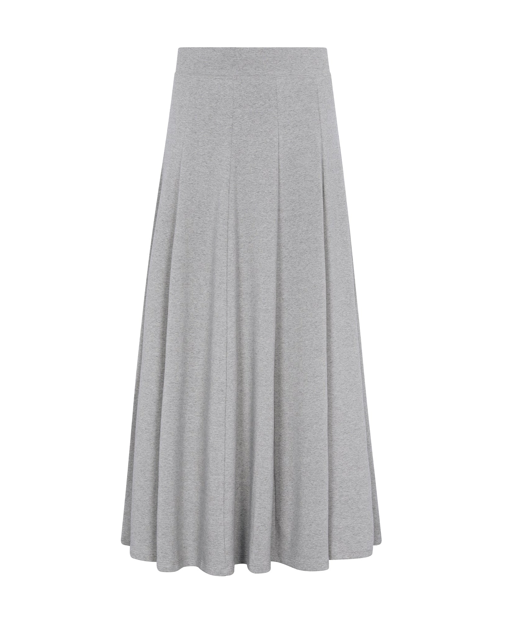 Gray skirt on a white background