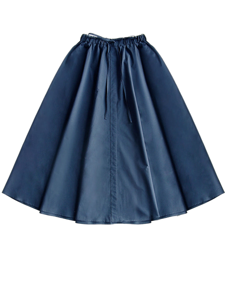 Deinum Blue skirt on a white background