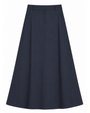 Black skirt on a white background