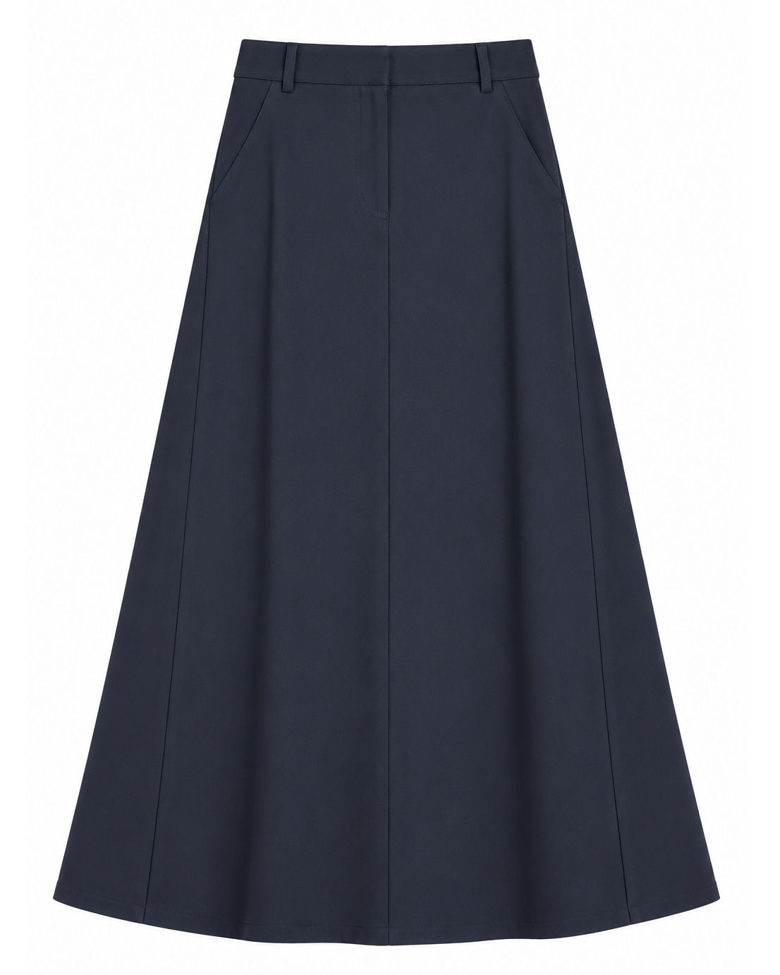 Black skirt on a white background
