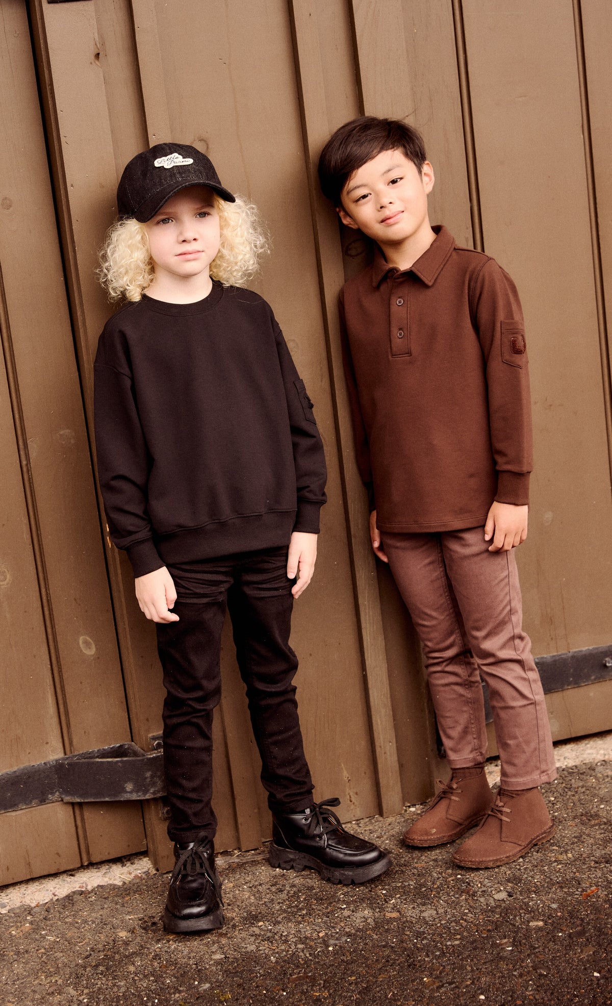Boy's  Pocket Sleeve Sweatshirt