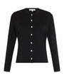 Rhinestone Mock Cardigan Dolman black.