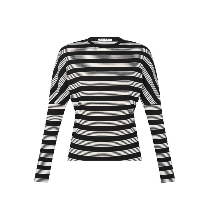 Casual  Stripe Dolman