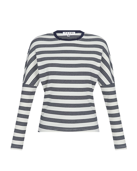 Casual Stripe Dolman – Parni