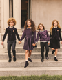 Kids wearing the LP elegant collection