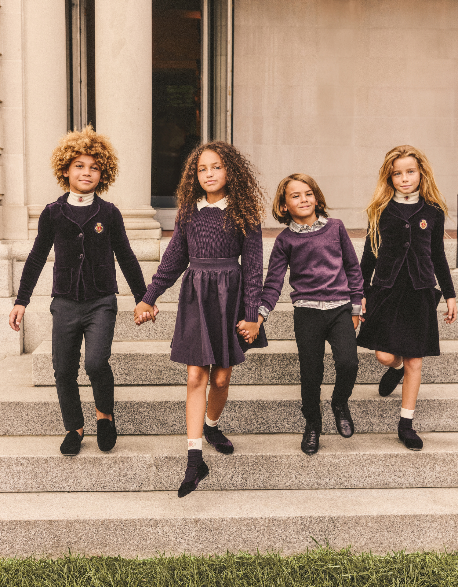 Kids wearing the LP elegant collection