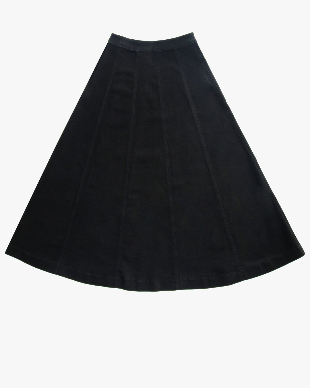 Black skirt on a white background