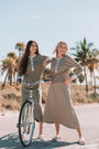 Models wearing the Cayman Skirt.
