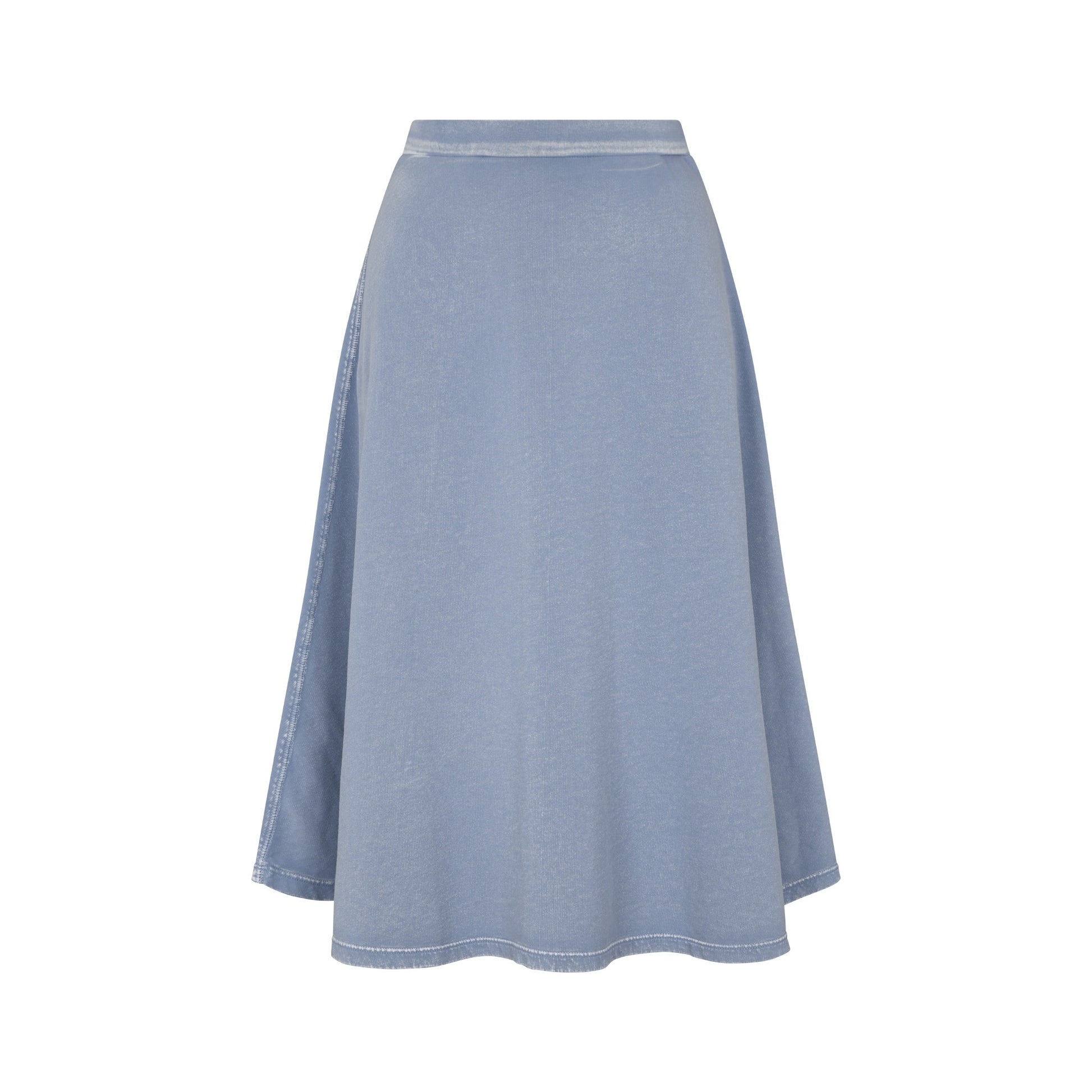 Denim Wash Short Skirt
