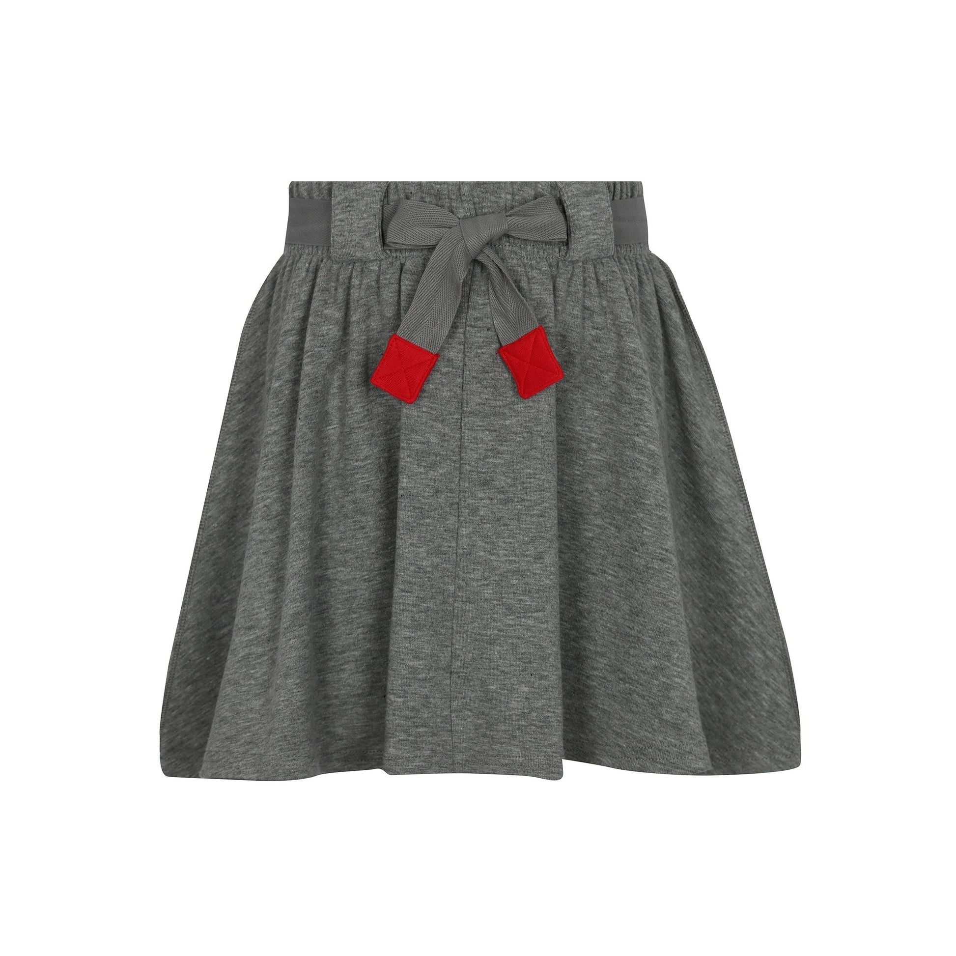 Girls Belted Short Skirt