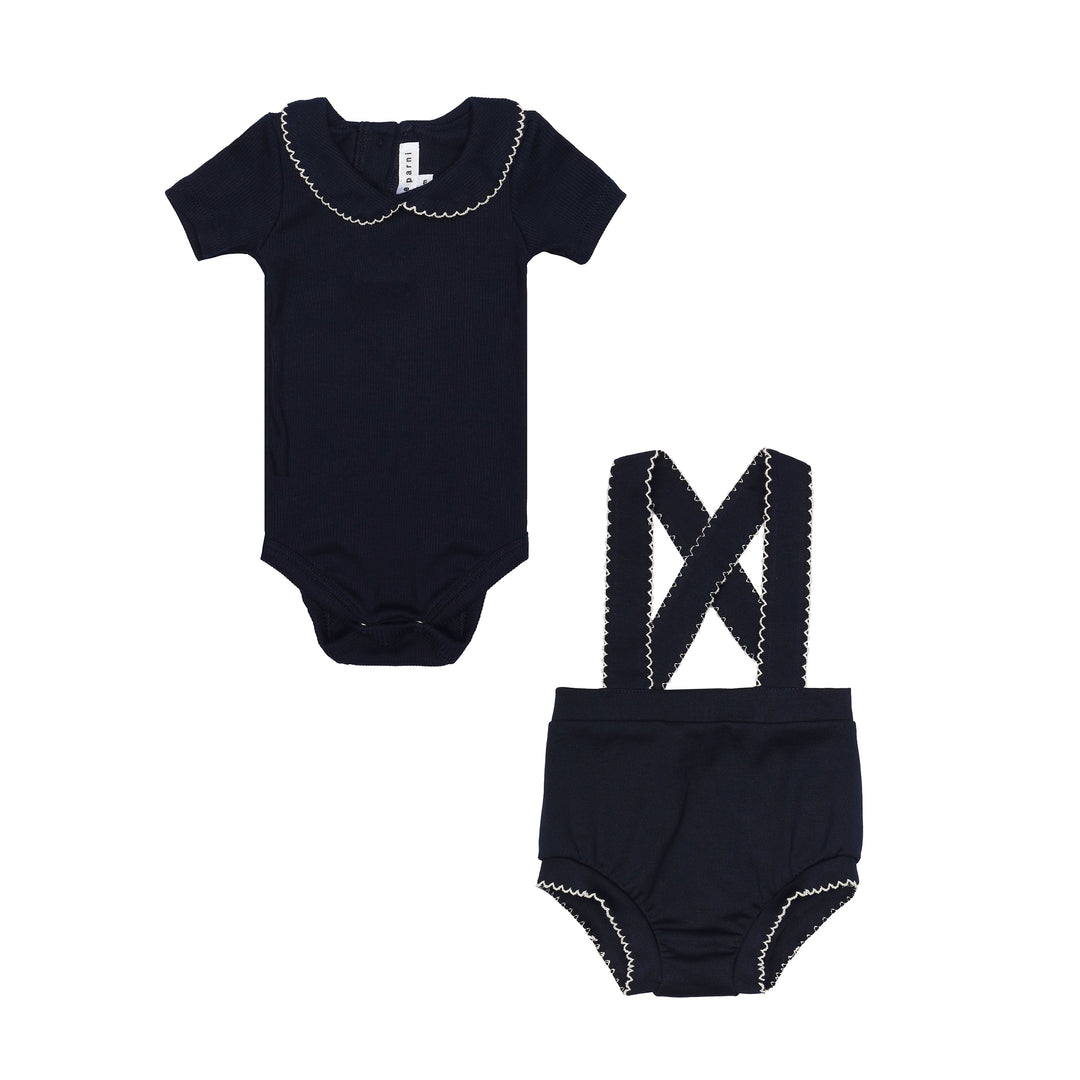 Pico Suspender Bloomer Set