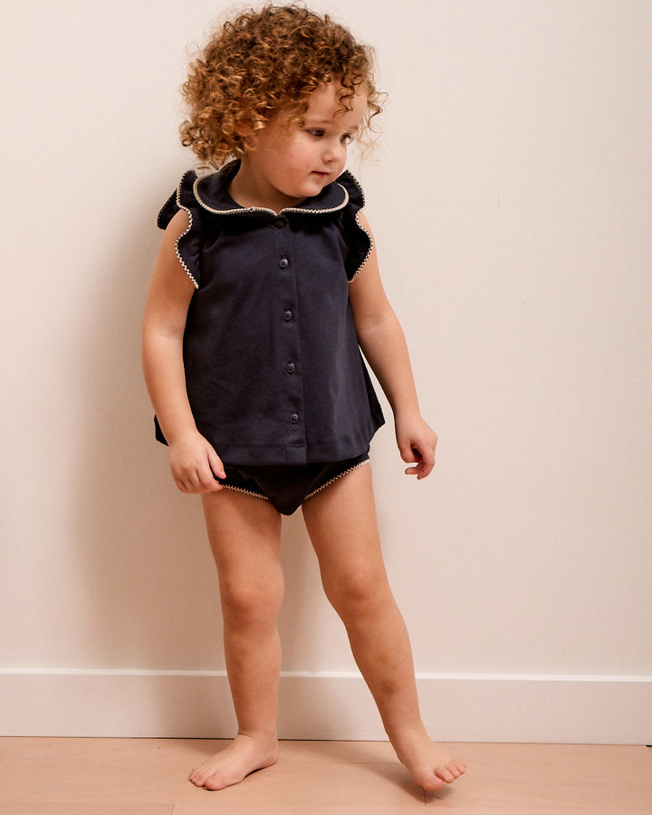 Milano Ruffled Tunic & Bloomer Set