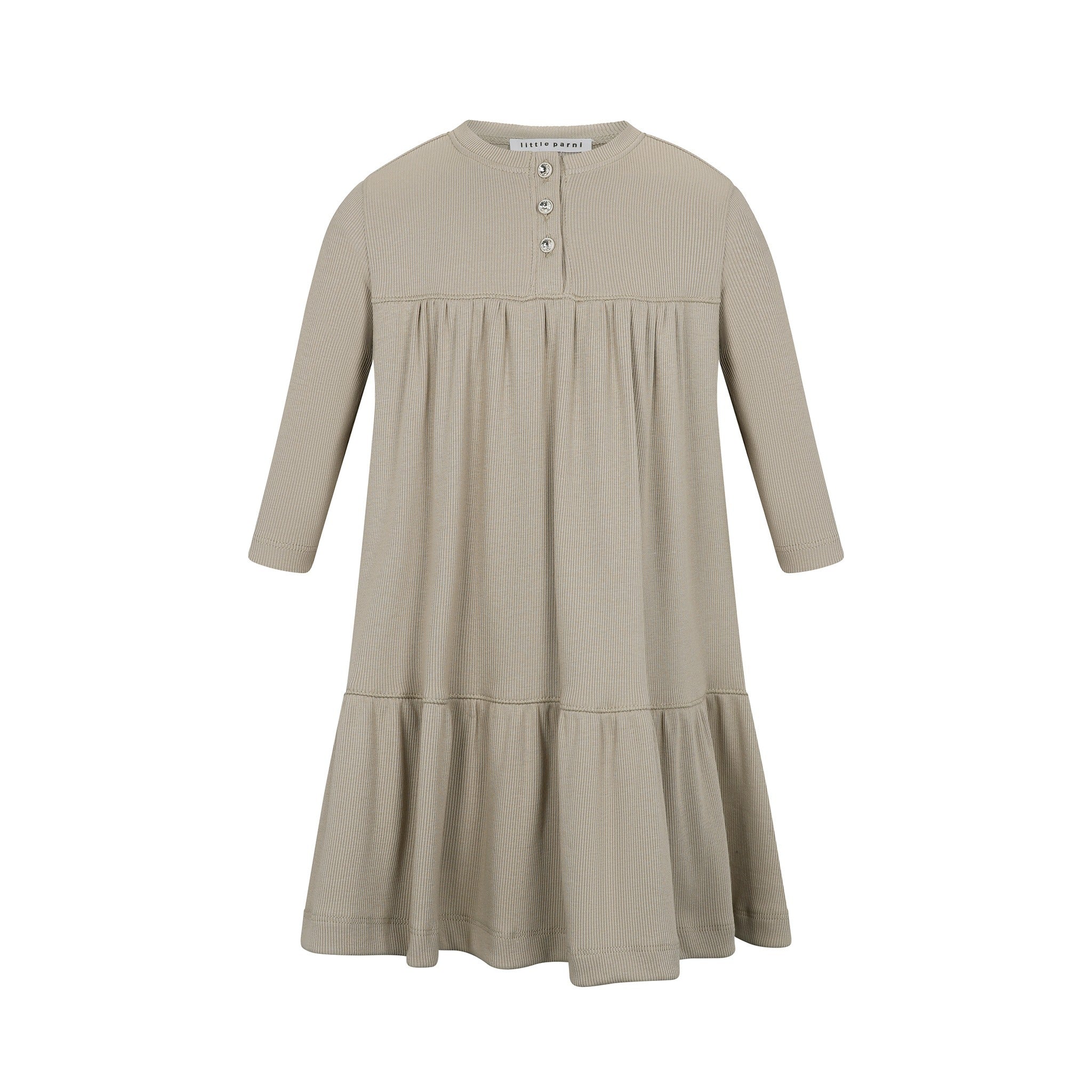 Ribbed Short Rhinestone Dress – Parni