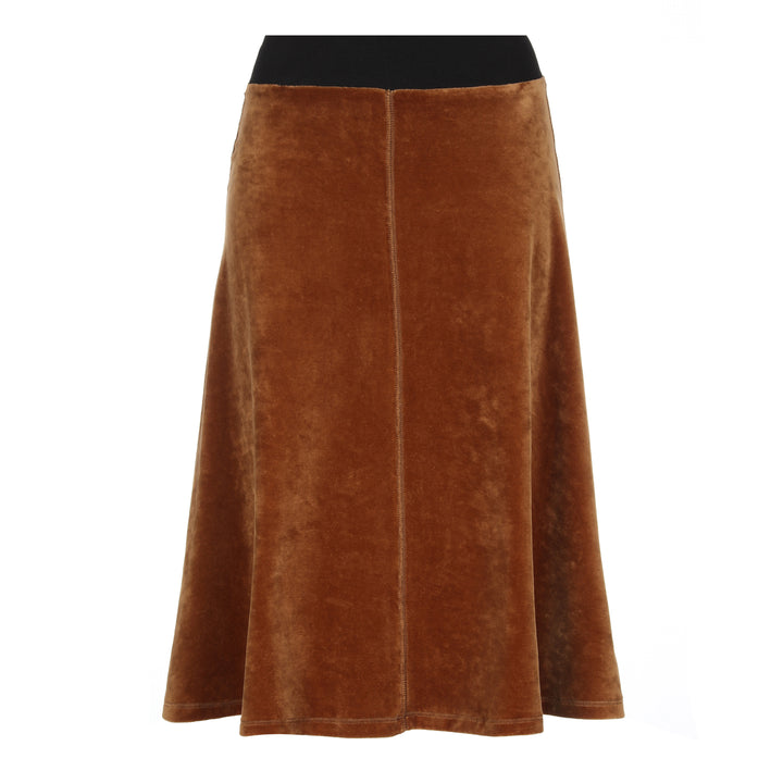 Velour Short Skirt